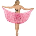 thumbnail image 4 of HAPPY BAY Women's Beach Swimwear Bikini Swimsuit Wrap Sarong One Size Zebra Skin, Pink, 4 of 5