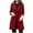 Red, variant on Brilliant Winter Coats for Women Plus Size Women's Winter Fashion Casual Jacket Casual Outerwear Cardigan Slim Coat Overcoat Clearance Clothes under $5.00