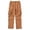 Orange, variant on DGMIOCS Men's Casual Solid Color Trousers Comfortable Workwear Pants For Everyday Sporty Orange L