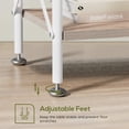 thumbnail image 6 of VECELO Nightstands X-Design Side End Table with Detachable Drawer, Wooden Nightstands Storage Shelf for Living Room, Bedroom, Set of 2, Oak Color, 6 of 12