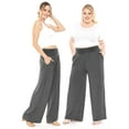 thumbnail image 2 of Stretch Is Comfort Women's and Plus Size Stretch (Rayon) Long Gaucho with Pockets| Adult Small- 5x, 2 of 6