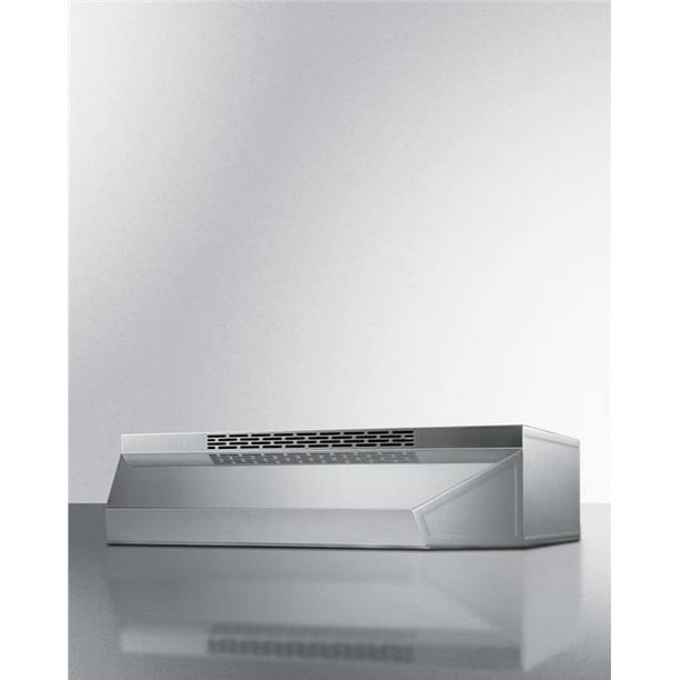Summit Appliance ADAH1720SS 20 in. Wide ADA Compliant Ductless Range Hood in Stainless Steel