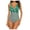 Light Green, variant on Vedolay Swimsuit Coverup for Women Womens Tummy Control One Piece V Neck Mesh Swimwear Swimsuits,Black M