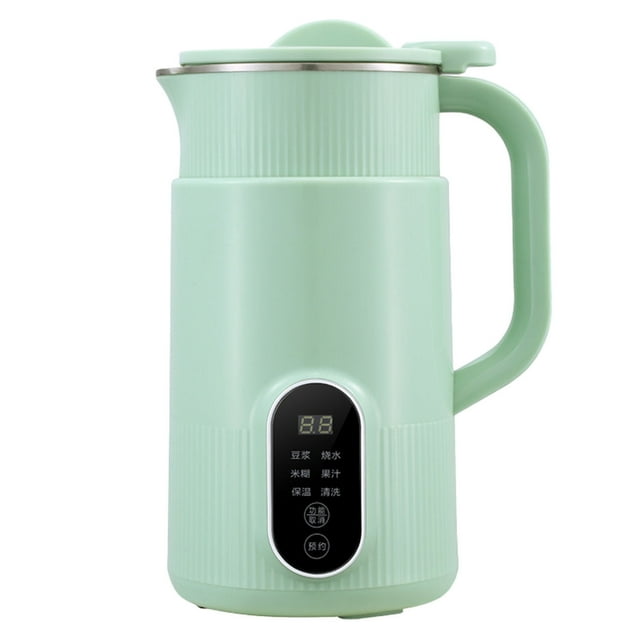 Soya Milk Maker Milk Maker with Delayed Start/heating/self Cleaning/heating Oven Function for Homemade Milk Oatmeal and Soya Milk