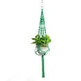 thumbnail image 2 of SPRING PARK Vintage Outdoor Flower Pot Hanging Net Handmade Woven Plant Lanyard Net Holder, 2 of 7