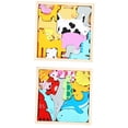 thumbnail image 1 of 2 Juegos Montessori puzzle Jigsaw Pre Learning Toy Regalos para Niños, 1 of 9