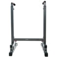 thumbnail image 3 of BalanceFrom Multi-Function Dip Stand, Steel, 500-Pound Capacity, Gray, Exercise Power Stand, 3 of 6