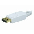 thumbnail image 3 of Monoprice - Adapter cable - DisplayPort (M) to DVI-D (M) - 6 ft - thumbscrews - white, 3 of 3