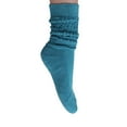 thumbnail image 2 of Women's Extra Long Slouch Socks - 1 Pair Knee High Cotton Blend Socks, Fits Shoe Sizes 5-10, Retro Style, 2 of 5