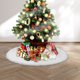 thumbnail image 3 of Falda de árbol de Navidad Suministros de decoración de árbol de Navidad Delantal de árbol de Navidad Abanopi Blanco/120cm, 3 of 7