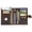 Coffee, variant on Contact's GenuineLeather Passport Holder with Airtag Slot RFID Blocking Passport Wallet Travel with SIM Card Removal Tool (Green)