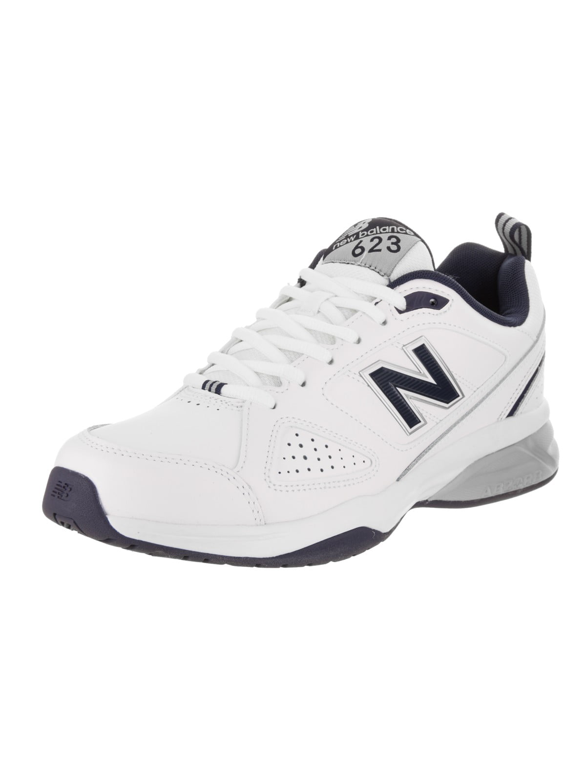 Visita lo Store di New BalanceNew Balance Men's 623v3 Training Shoe 10 2E UK White/Navy 