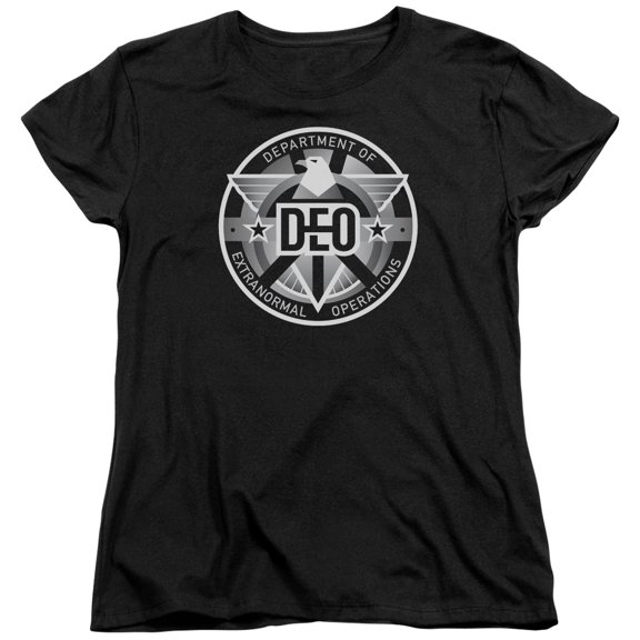 Supergirl Deo Women's T-Shirt Black