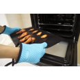 thumbnail image 5 of Silicone And Cotton Double Layer Oven Gloves Heat Resistant Bbq Gloves/Oven Mitts/Oven Mitts/Cooking Pot Holder, Perfect For Baking And Bbq, 1 Pair, 5 of 7