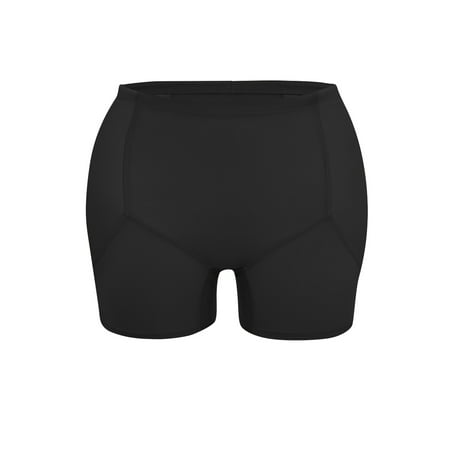 

DODOING Womens Butt Lifter Padded Control Shapewear Panties Body Shaper Brief Beige/Black