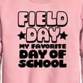 thumbnail image 2 of Instant Message - Field Day Favorite Day Of School - Toddler And Youth Crewneck Fleece Sweatshirt, 2 of 5