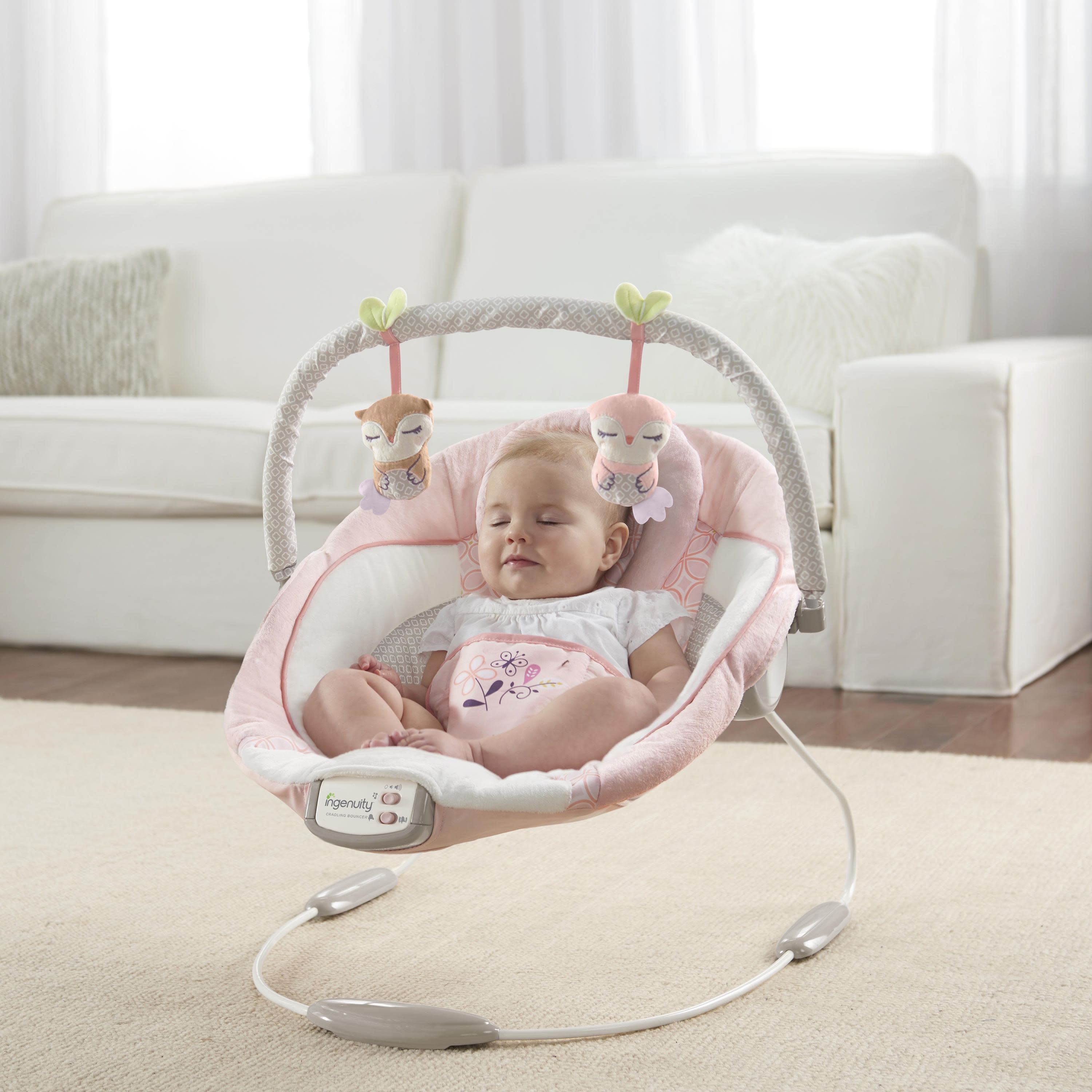 unicorn baby bouncer