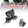 thumbnail image 4 of Tarjeta Expansión JShteea Control Industrial PCI-Express A Puertos Seriales Duales RS232, 4 of 9