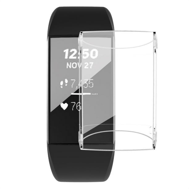 Ultra-thin Plating Soft TPU Protection Silicone Case Cover For Fitbit Charge 3 - Walmart.com