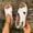 White Wedge Shoes for Women, variant on CYMMPU Women's Crisscross Strap Slingback Wedge Sandals, Open Toe Slip On Platform Walking Shoes, Casual Summer Daily Footwear White 37