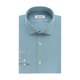 thumbnail image 1 of Calvin Klein Mens Slim Fit Non-Iron Lapis Button Down Dress Shirt, lapis, 15 Neck, 1 of 1