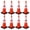 70cm, variant on Kojooin 8 Pack Foldable Traffic Cones, Pop Up Reflective Safety Cones with 2 High Visibility Strips for Parking, Roads and Worksites