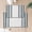 Gray & White, variant on Stripe Chenille Bathroom Rugs Set 2 Piece 17"x24"+20"x32", Water Absorbent Soft Bath Mat for Bathroom, Non Slip Bath Rug Washable Quick Dry Shower Mats, Grey and White