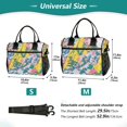 thumbnail image 4 of FORMRS Insulated Lunch Bag for Work School Unisex Large Capacity Cooler with Shoulder Strap, Green Mountains, 4 of 6