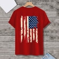 thumbnail image 4 of CONZONE 4Th Of July Mens T-Shirts Short Sleeve Independence Day T Shirts for Men Crew Neck Patriotic Usa Flag Graphic Casual Summer Tee Tops, 4 of 5