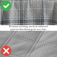 thumbnail image 5 of Vilano Plaid Printed Quilt Set by SouthShore Fine Linens, 5 of 9