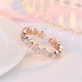 thumbnail image 5 of Xihbxyly Anillo de Estrella de Moda, Diseño Ahuecado, Detalle de Circonita Cúbica, Aleación Ajustable, Regalo Maravilloso para Mujeres, Hombres y Adolescentes, Cumpleaños, Aniversario y Navidad, Cómo, 5 of 5