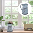 thumbnail image 4 of 1pc Kettle Forma Metal Flor Florero Flor de hierro Pot Bucket de flor de escritorio, 4 of 6