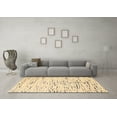 thumbnail image 3 of Ahgly Company Indoor Square Solid Brown Modern Area Rugs, 4' Square, 3 of 4