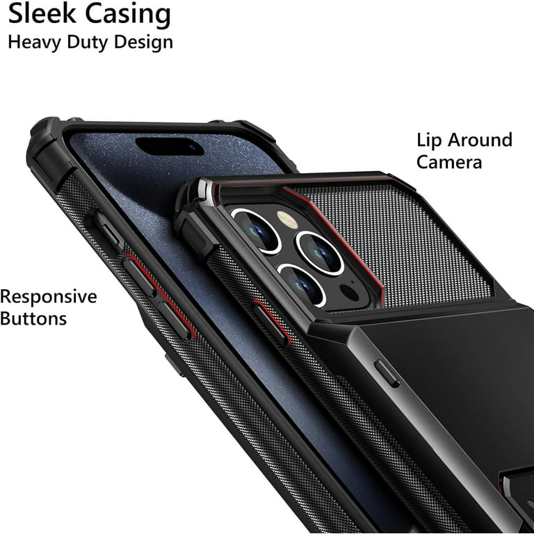 Heavy Duty Protective Shockproof Dual Layer Hard PC Front Bumper Rugged