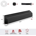 thumbnail image 2 of Desk Cable Management - 2 Packs, 16 Inch J Channel Cable Raceway Under Desk, 2 of 5