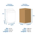 thumbnail image 4 of Lavadora LG Carga Superior 19 Kg Gris WT19DVTB, 4 of 5