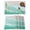 Turquoise, variant on Pink Coastal Wave Placemats Set of 6, Summer Modern Ocean Beach Placemats for Dining Table, Place Mats for Kitchen Tabletop, Waterproof Wipeable Dining Table Mats Set