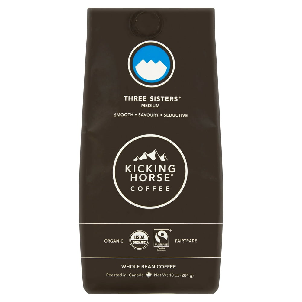 Kicking Horse Coffee 3 Sistrs Med Rst Bean,10 Oz (Pack Of 6) Walmart