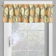 thumbnail image 4 of Ambesonne Fruit Valance & Curtain, Cartoon Pears Along Leaves, 55"x30", Multicolor, 4 of 7