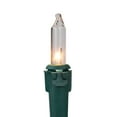 thumbnail image 5 of Northlight Mini Incandescent Christmas Lights - Red and Clear - 10' Green Wire - 50ct, 5 of 6