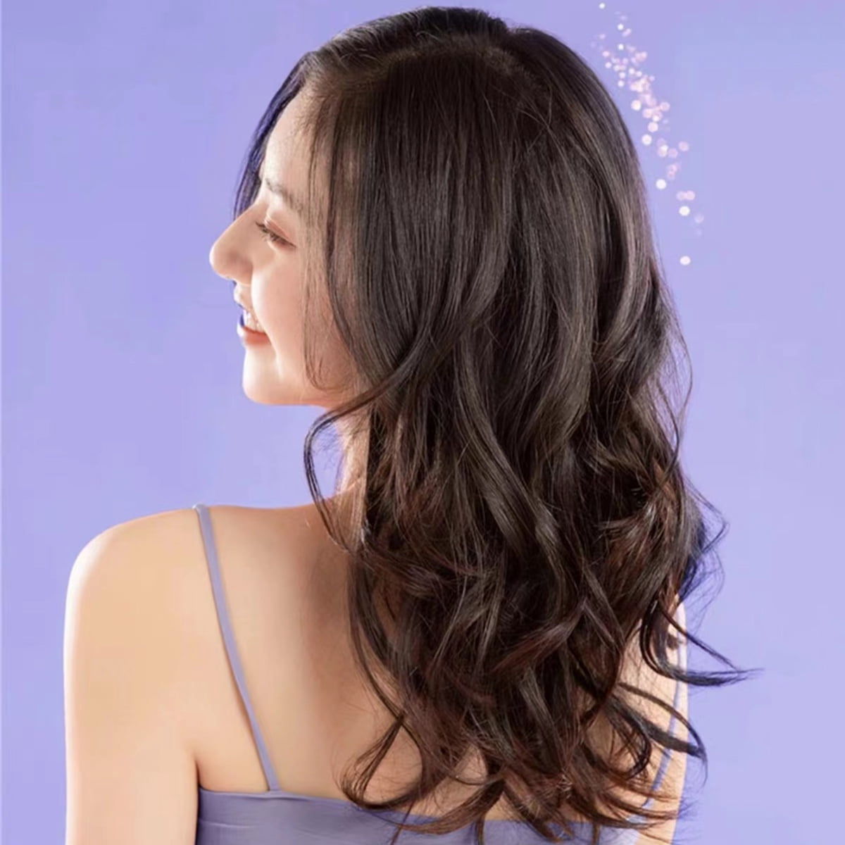 Automatic Curling Iron, Negative Ion Hair Curling Wands with 3 Temperature & Automatic Shut-Off & 30s Fast Heating, Portable Anti-Tangle Rotating Curling Iron for Hair Styling for Home Travel (US)