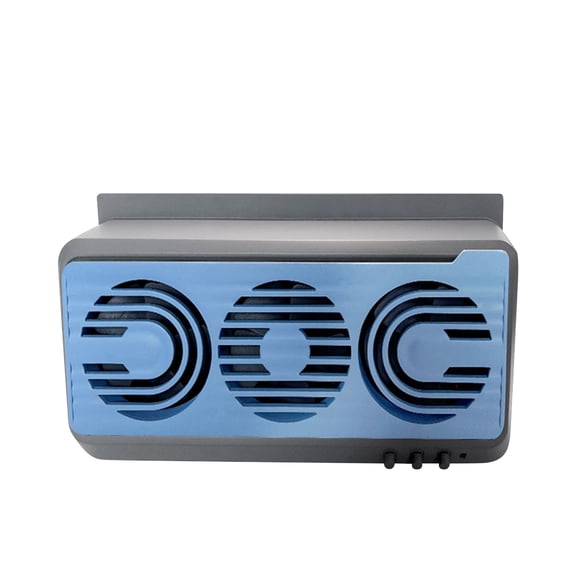 Solar Powered Dual Fan for Car, Suction & Blowing Integrated Car Exhaust Fan, USB Solar Dual Use Vehicle Circulating Fan for Auto Ventilation Odor Elimination
