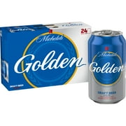 Michelob Golden Draft Beer, 24 Pack 12 fl. oz. Cans, 4.1% ABV, Domestic