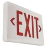 Dual-Lite LXURWE LED Red Emergency Exit Sign - Battery Included