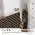 thumbnail image 5 of RUG ROBOT Modern Geometric 3'x5' Area Rugs, Washable Easy Jute Indoor Outdoor Rugs for Entryway, Non Slip Farmhouse Throw Carpet for Living Room Bedroom Deck Porch, 5 of 10