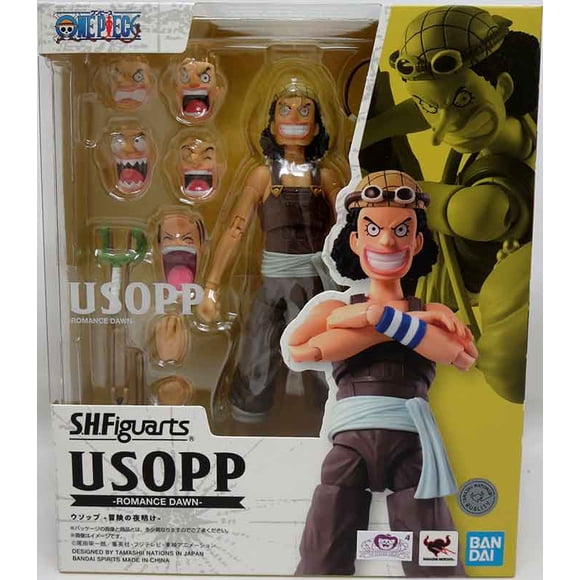 One Piece 6 Inch Action Figure S.H. Figuarts - Usopp Romance Dawn