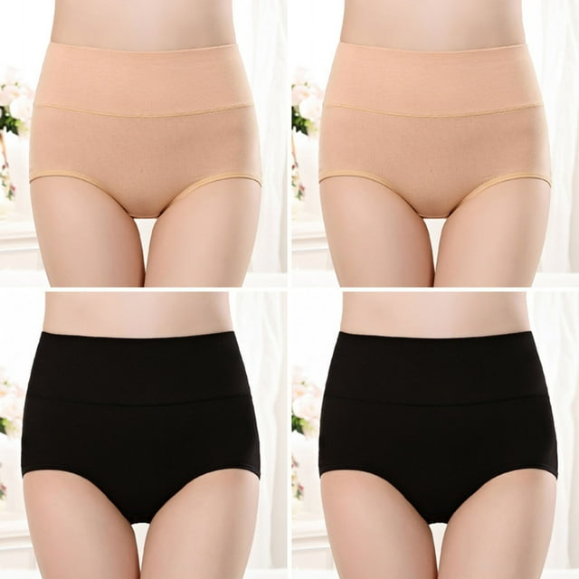 Soki Culottes pour Femmes 4 Pcs en Coton Taille Haute en Liquidation