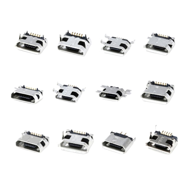 Adaptador Cola de conector macho hembra micro USB 5 pines