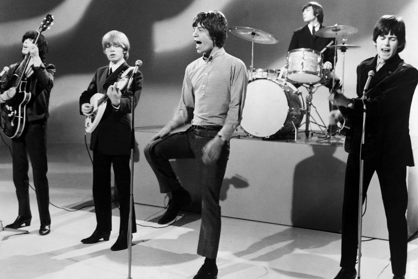 The Rolling Stones Early 1960 s On Stage Performing 24x36 Poster The Rolling Stones Early 1960 s On Stage Performing 24x36 Poster
