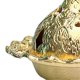thumbnail image 1 of Vintage Incense Burner Exquisite Rust Prevention Metal Incense Burner for Bedroom Living Room Feather Gold, 1 of 3